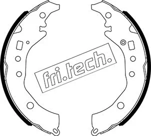Jeu de mâchoires de frein fri.tech. 1110.341