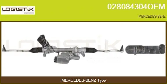Crémaillère de direction LGK 028084304OEM