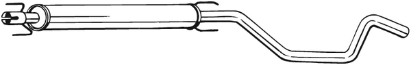 Silencieux central KLOKKERHOLM 285-121