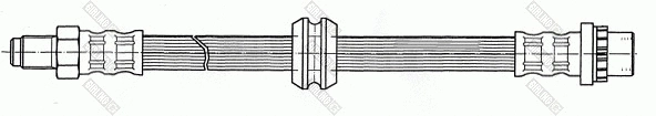 Flexible de frein GIRLING 9002402