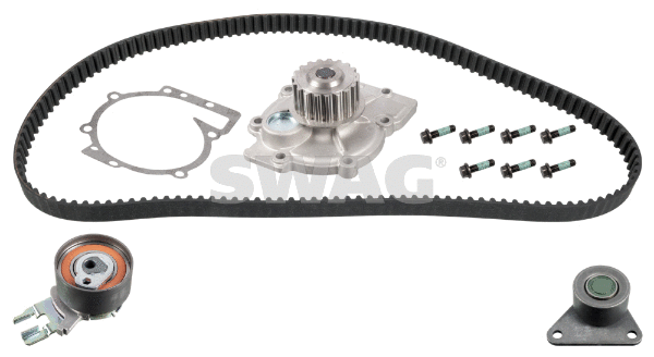 Pompe à eau + kit de courroie crantée SWAG 33 10 1679