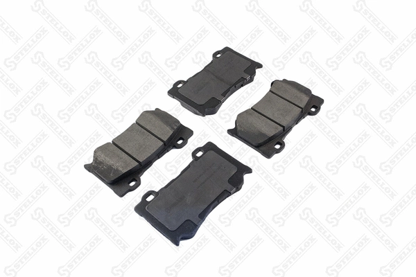 Kit de plaquettes de frein, frein à disque STELLOX 000 326B-SX