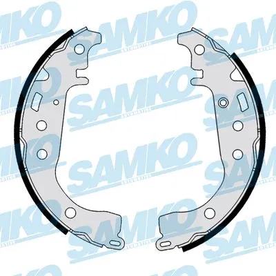 Jeu de mâchoires de frein SAMKO 87860