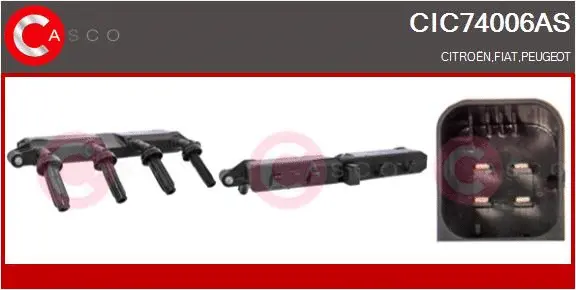 Bobine d'allumage CASCO CIC74006AS