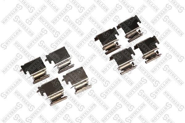 Kit d'accessoires, plaquette de frein à disque STELLOX 00-01541-SX