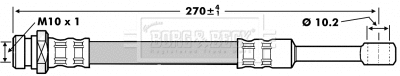 Flexible de frein BORG & BECK BBH7057
