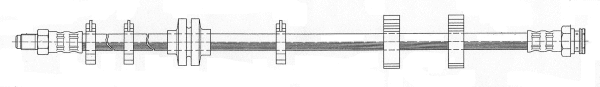 Flexible de frein CEF 511406