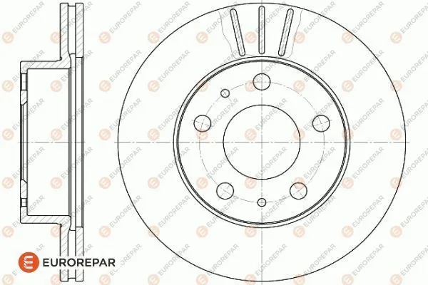 Disque de frein EUROREPAR 1618863880