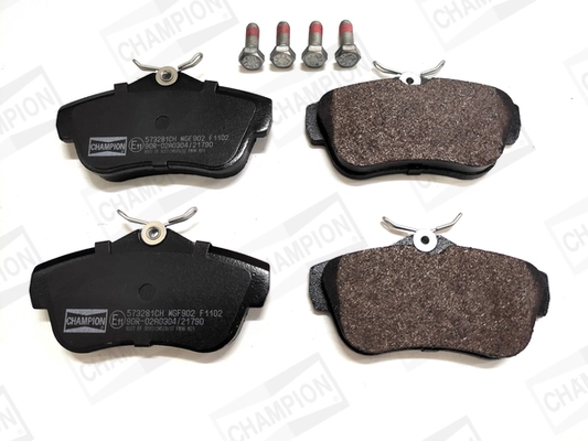 Kit de plaquettes de frein, frein à disque CHAMPION 573281CH