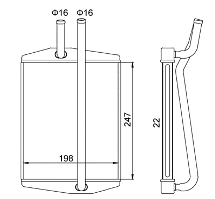 Système de chauffage HART 624 729
