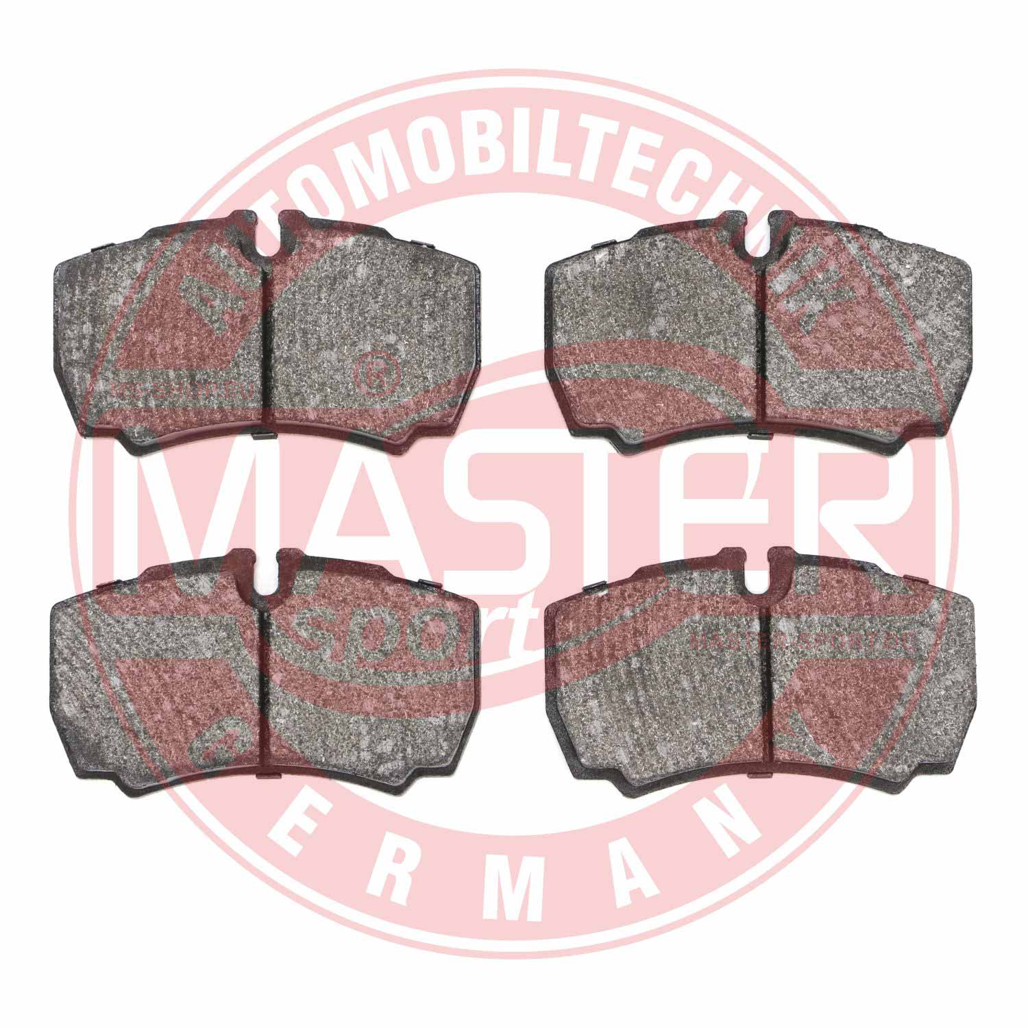 Kit de plaquettes de frein, frein à disque MASTER-SPORT GERMANY 13046049962N-SET-MS