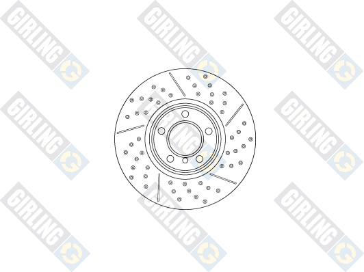 Disque de frein GIRLING 6066045
