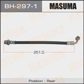 Flexible de frein MASUMA BH-297-1
