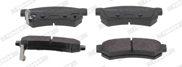 Kit de plaquettes de frein, frein à disque FERODO FDB5283
