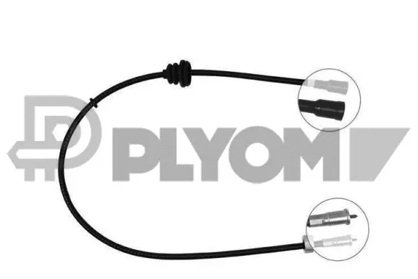 Câble flexible de commande de compteur PLYOM P489118