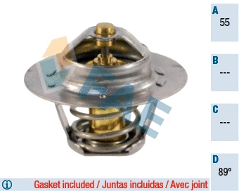 Thermostat, liquide de refroidissement FAE 5205389