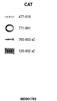 Catalyseur FA1 MD001782