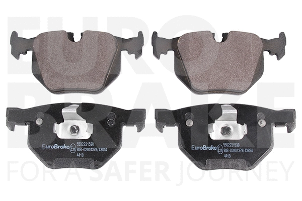 Kit de plaquettes de frein, frein à disque EUROBRAKE 5502221538