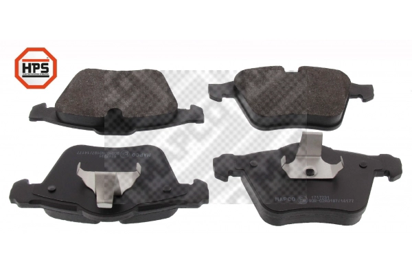 Kit de plaquettes de frein, frein à disque MAPCO 6975HPS