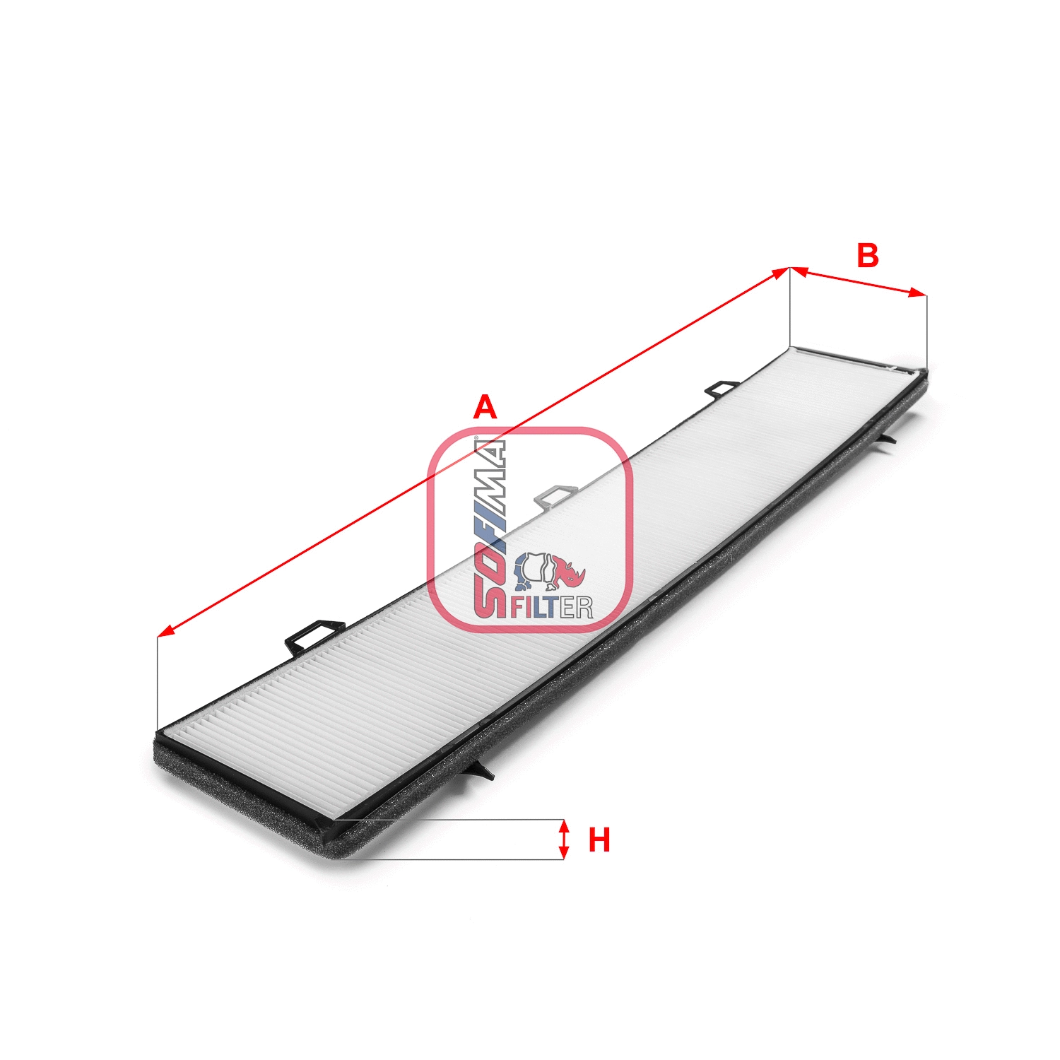 Filtre, air de l'habitacle SOFIMA S 3236 C