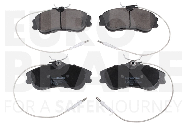 Kit de plaquettes de frein, frein à disque EUROBRAKE 5502221937