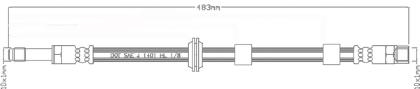 Flexible de frein JURATEK JBH1004