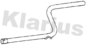 Tuyau d'échappement KLARIUS 150588