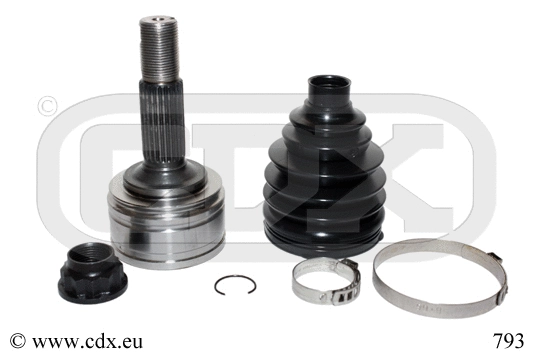 Jeu de joints, arbre de transmission CDX 793
