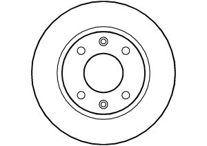 Disque de frein ABTEX BD834S