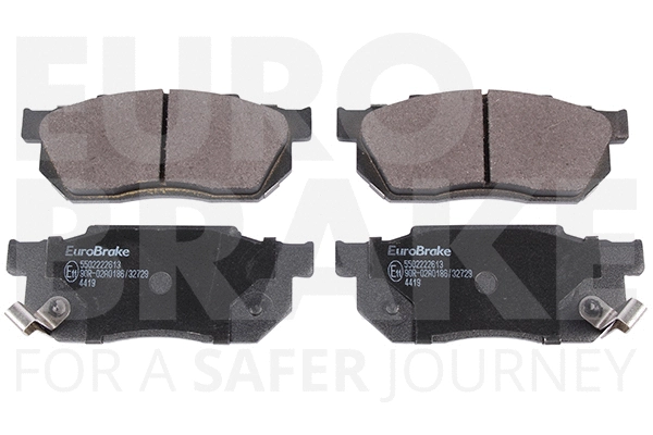 Kit de plaquettes de frein, frein à disque EUROBRAKE 5502222613