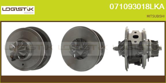 Groupe carter, turbocompresseur LGK 071093018LKA