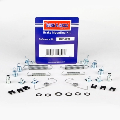 Kit d'accessoires, mâchoire de frein BORG & BECK BBK6088