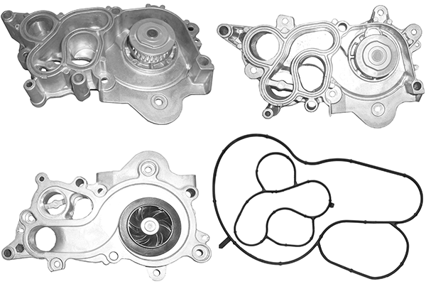 Pompe à eau, refroidissement du moteur TECDRIVE TPAE0347