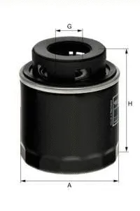 Filtre à huile UNIFLUX FILTERS XO476