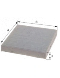Filtre, air de l'habitacle SAMPIYON FILTER CK 0160