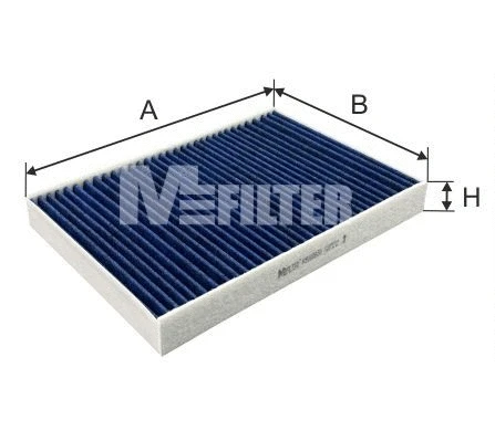Filtre, air de l'habitacle MFILTER K 9101BIO