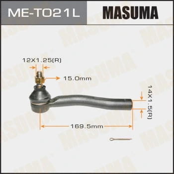 Rotule de barre de connexion MASUMA ME-T021L