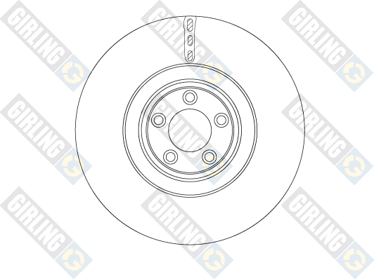 Disque de frein GIRLING 6066515