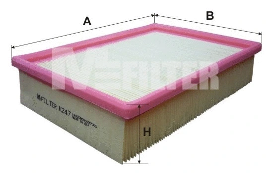Filtre à air MFILTER K 247