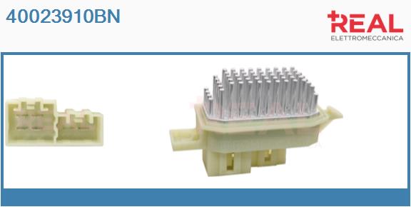 Résistance, pulseur d'air habitacle REAL 40023910BN