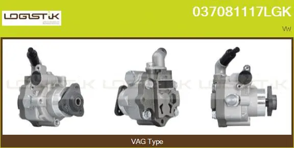 Pompe hydraulique, direction LGK 037081117LGK