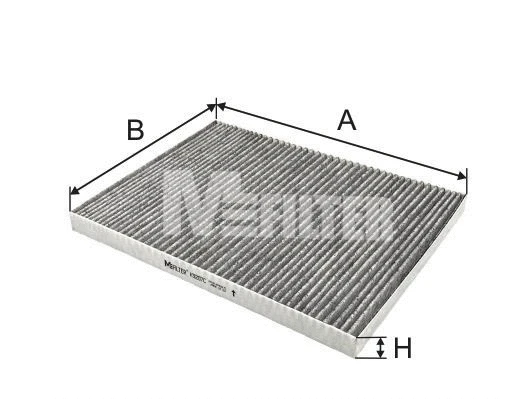 Filtre, air de l'habitacle MFILTER K 9207C