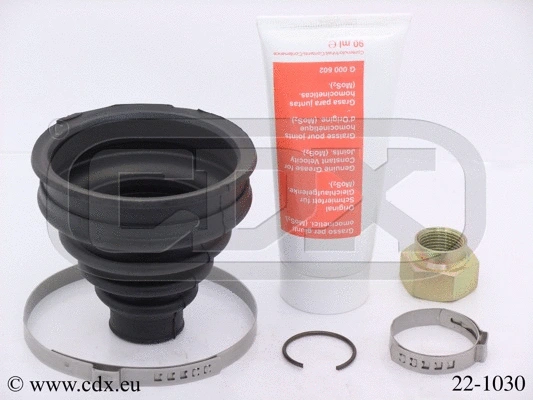 Jeu de joints-soufflets, arbre de commande CDX 22-1030