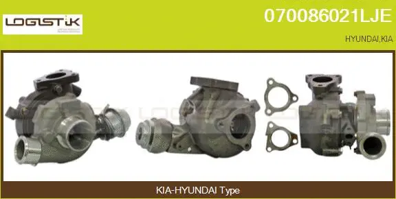 Turbocompresseur, suralimentation LGK 070086021LJE