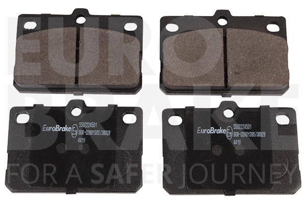 Kit de plaquettes de frein, frein à disque EUROBRAKE 5502224501