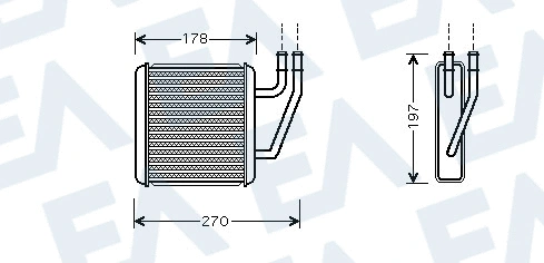 Système de chauffage EACLIMA 45C77022