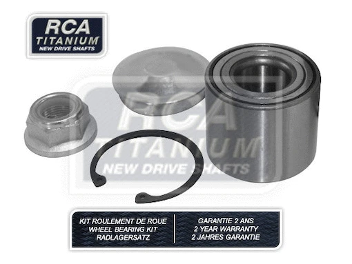 Kit de roulements de roue RCA FRANCE RCAK1147