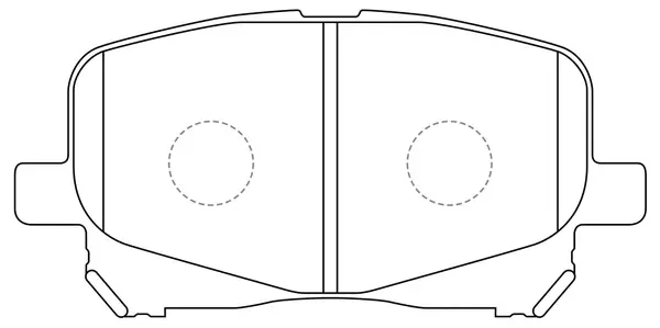 Kit de plaquettes de frein, frein à disque FIT FP1227
