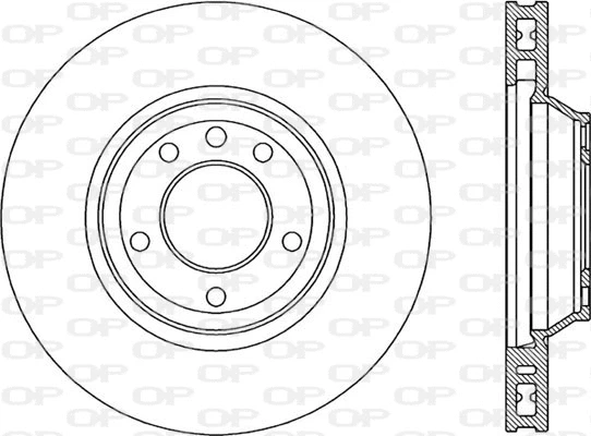 Disque de frein OPEN PARTS BDR2299.20