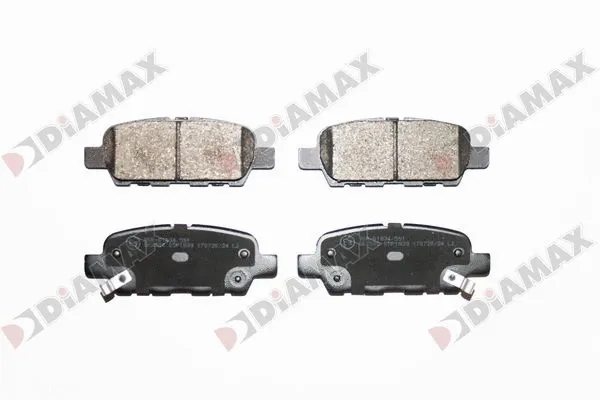 Kit de plaquettes de frein, frein à disque DIAMAX N09870